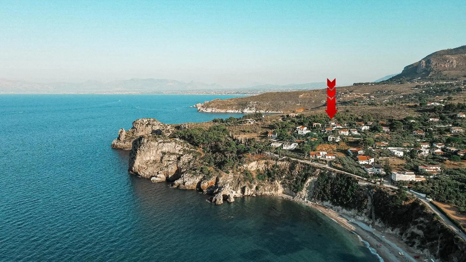 Le Sorelle Entire Villa Sea View Scopello